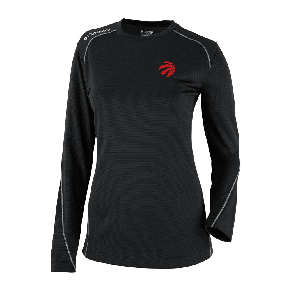 Toronto Raptors Women's Omni-Wick Shotgun Pullover Top - Black | Columbia outlet