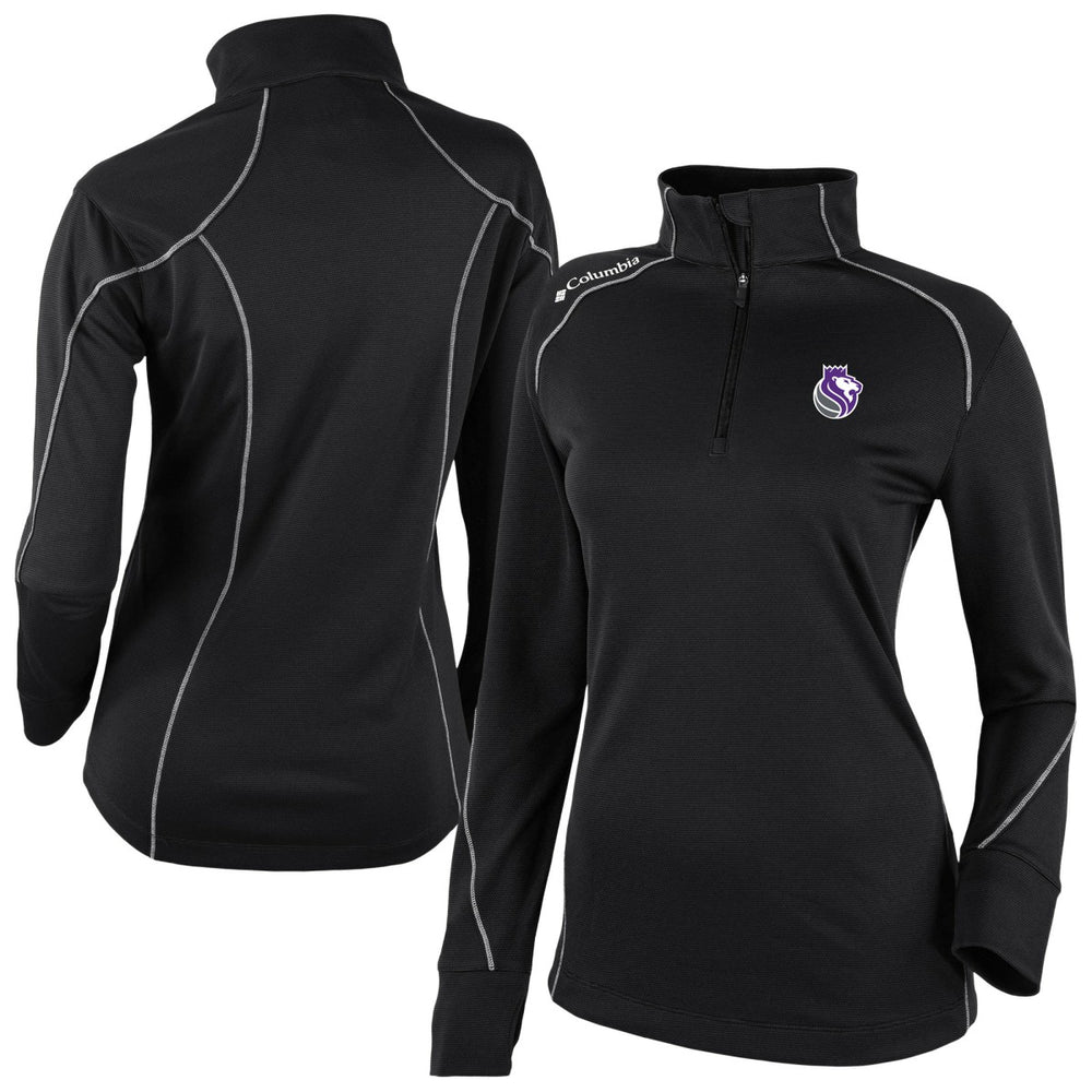 Sacramento Kings Women's Omni-Wick Shotgun 2.0 Quarter-Zip Pullover Top - Black | Columbia discount