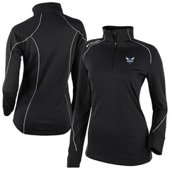 Charlotte Hornets Women's Omni-Wick Shotgun 2.0 Quarter-Zip Pullover Top - Black | Columbia discount