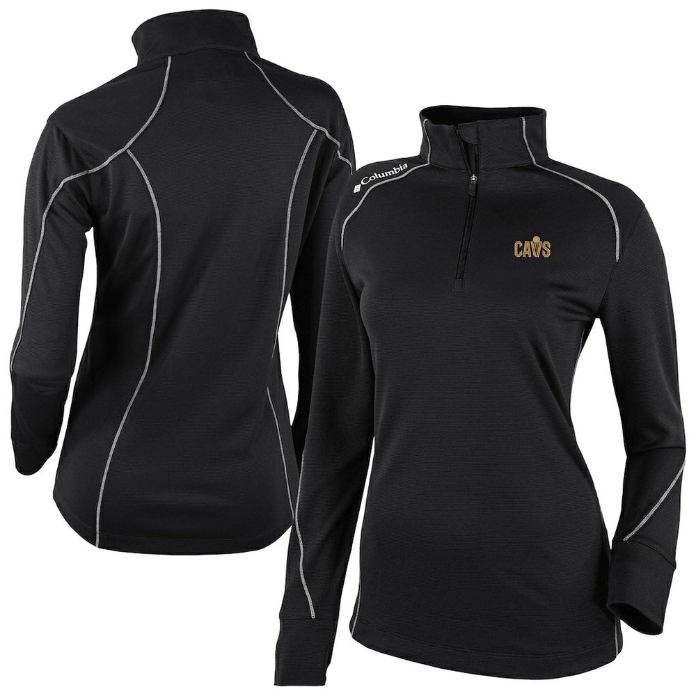 Cleveland Cavaliers Women's Omni-Wick Shotgun 2.0 Quarter-Zip Pullover Top sale - Black | Columbia online