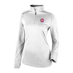 Detroit Pistons Women's Omni-Wick Shotgun 2.0 Quarter-Zip Pullover Top sale - White | Columbia discount