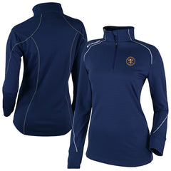 Denver Nuggets Women's Omni-Wick Shotgun 2.0 Quarter-Zip Pullover Top sale - Navy | Columbia cheap
