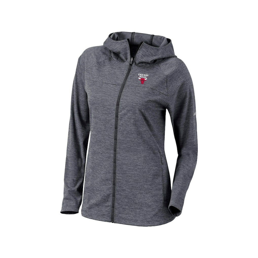 Chicago Bulls Women's Omni-Wick Half Shot Full-Zip Hooded Jacket - Black | Columbia discount