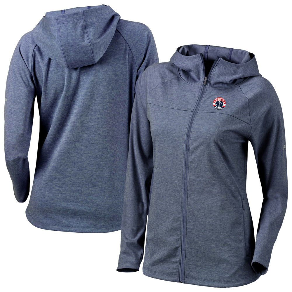 Washington Wizards Women's Omni-Wick Half Shot Full-Zip Hooded Jacket - Navy | Columbia sale