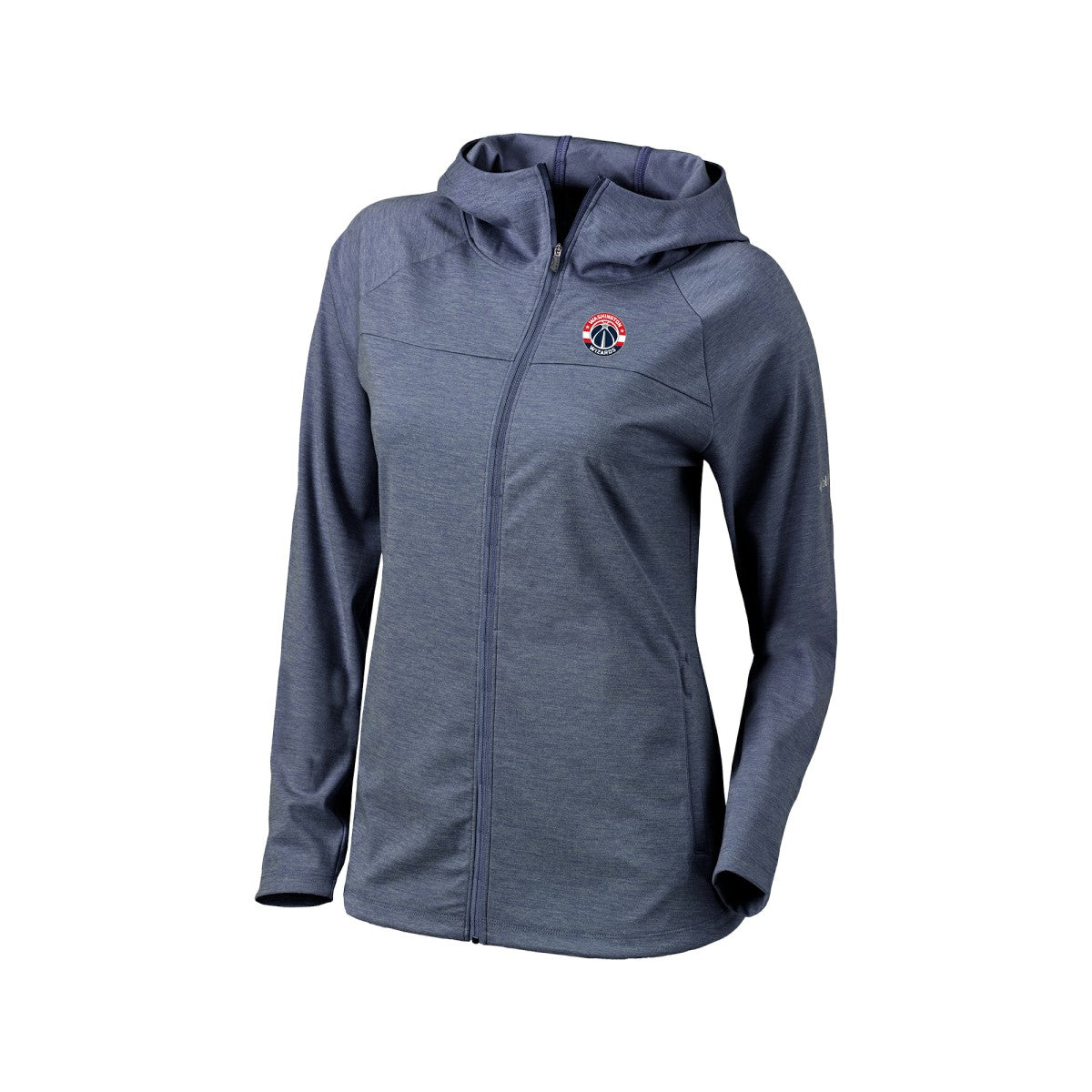 Washington Wizards Women's Omni-Wick Half Shot Full-Zip Hooded Jacket - Navy | Columbia sale