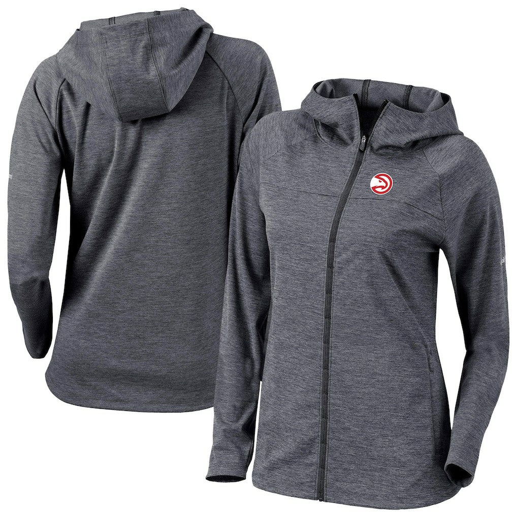 Atlanta Hawks Women's Omni-Wick Half Shot Full-Zip Hooded Jacket - Black | Columbia sale