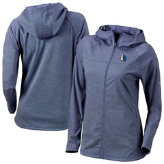 Dallas Mavericks Women's Omni-Wick Half Shot Full-Zip Hooded Jacket sale - Navy | Columbia cheap