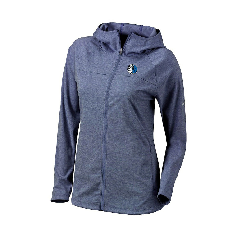 Dallas Mavericks Women's Omni-Wick Half Shot Full-Zip Hooded Jacket sale - Navy | Columbia cheap