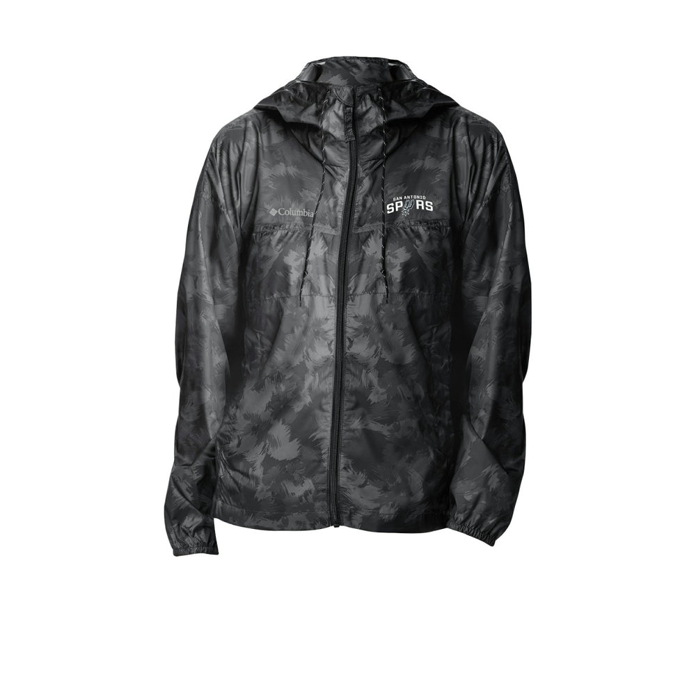 San Antonio Spurs Women's Flash Challenger II Omni-Shade Full-Zip Windbreaker Jacket - Black | Columbia for sale