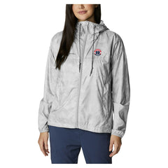 Washington Wizards Women's Flash Challenger II Omni-Shade Full-Zip Windbreaker Jacket - White | Columbia for sale