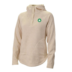 Boston Celtics Women's Sweater Weather Quarter-Snap Hoodie - Natural | Columbia for sale