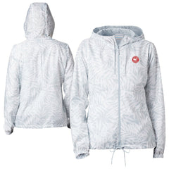 Atlanta Hawks Women's Flash Forward Windbreaker - White | Columbia on sale