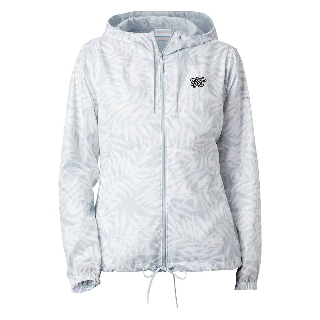 Brooklyn Nets Women's Flash Forward Windbreaker - White | Columbia for sale