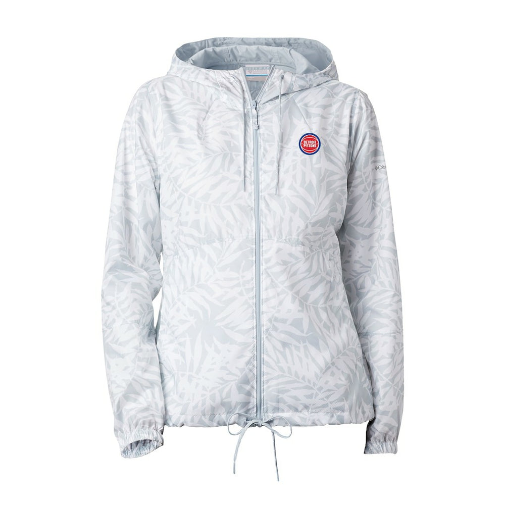 Detroit Pistons Women's Flash Forward Windbreaker sale - White | Columbia outlet