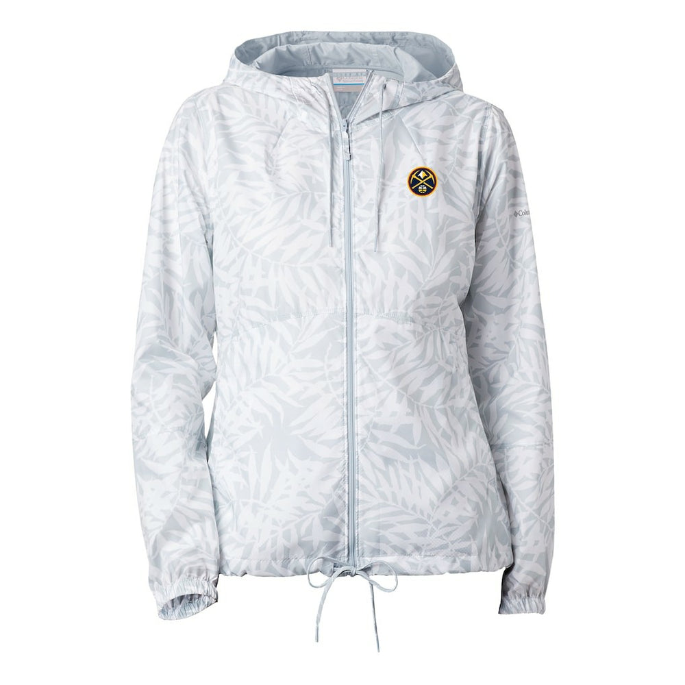 Denver Nuggets Women's Flash Forward Windbreaker sale - White | Columbia on sale
