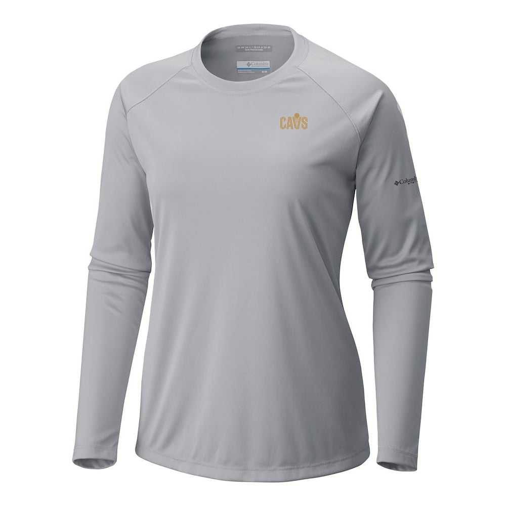 Cleveland Cavaliers Women's Tidal Tee II Long Sleeve T-Shirt sale - Gray | Columbia sale