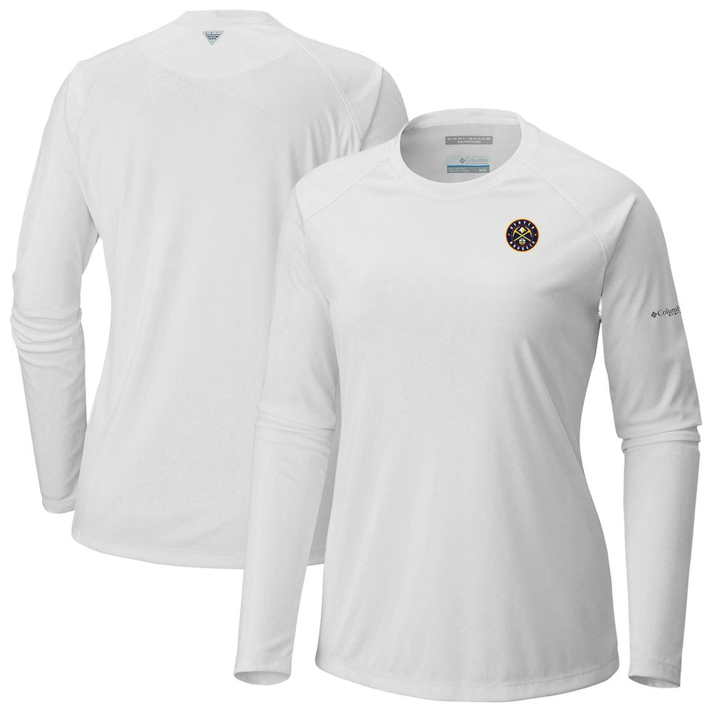 Denver Nuggets Women's Tidal Tee II Long Sleeve T-Shirt sale - White | Columbia outlet