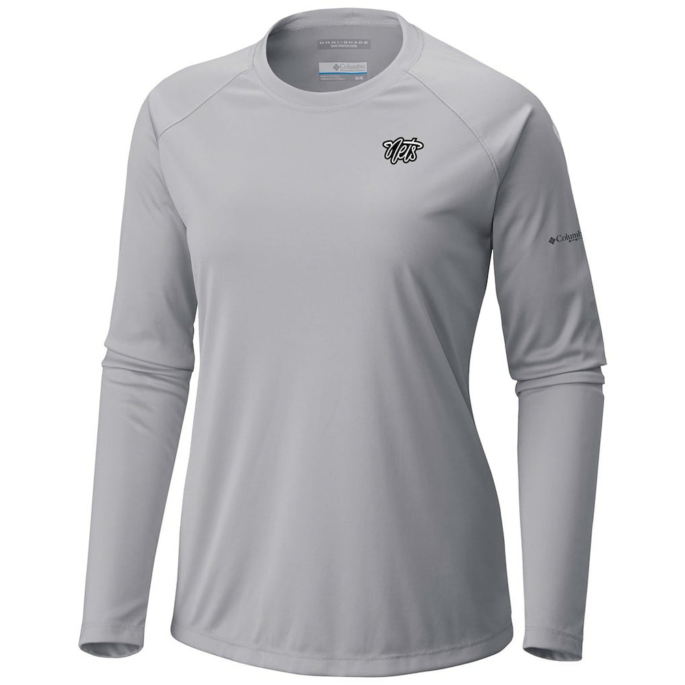 Brooklyn Nets Women's Tidal Tee II Long Sleeve T-Shirt - Gray | Columbia shop