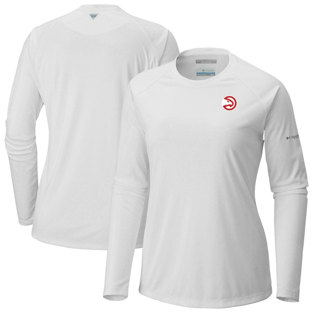 Atlanta Hawks Women's Tidal Tee II Long Sleeve T-Shirt - White | Columbia shop