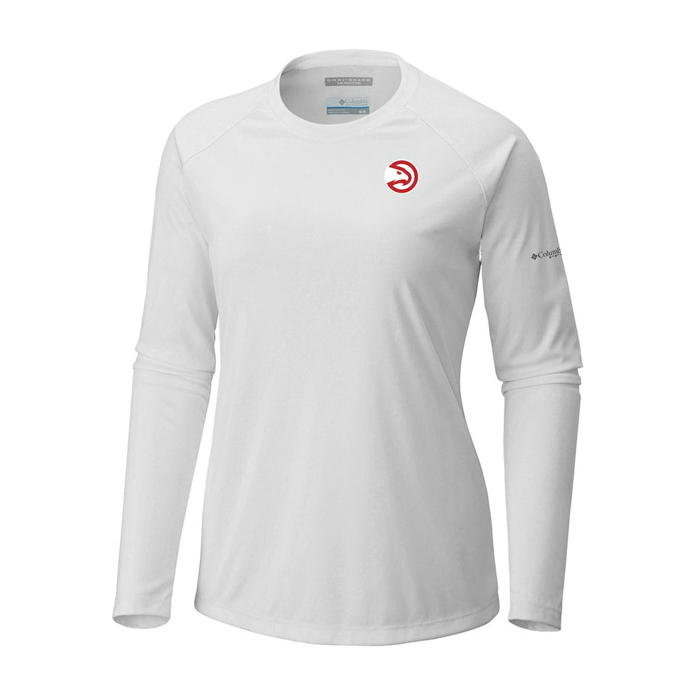 Atlanta Hawks Women's Tidal Tee II Long Sleeve T-Shirt - White | Columbia shop
