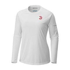 Atlanta Hawks Women's Tidal Tee II Long Sleeve T-Shirt - White | Columbia shop