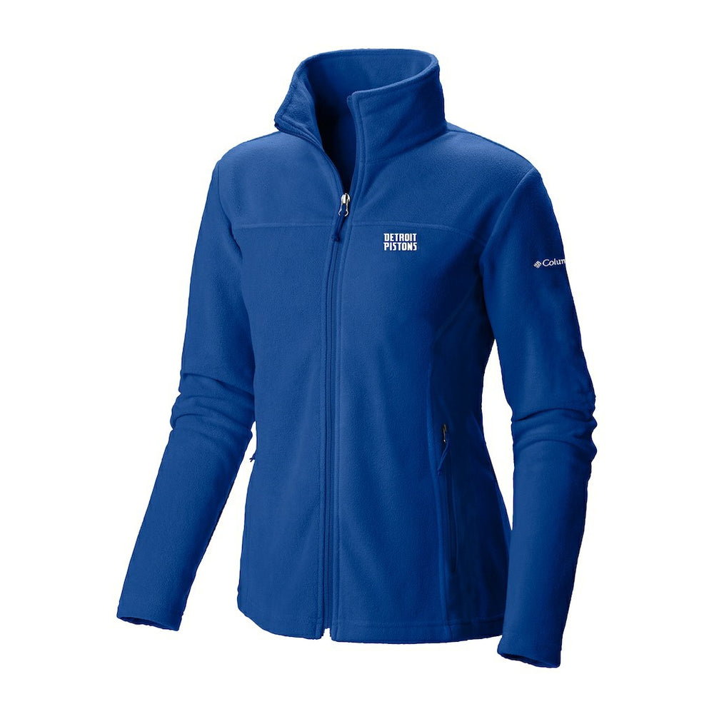 Detroit Pistons Women's Give & Go II Fleece Full-Zip Jacket sale - Blue | Columbia online