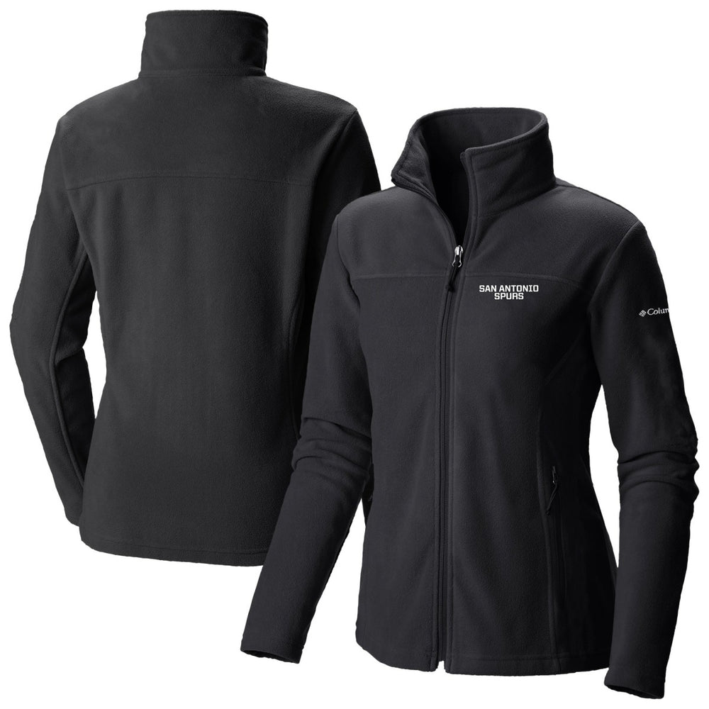 San Antonio Spurs Women's Give & Go II Fleece Full-Zip Jacket - Black | Columbia online