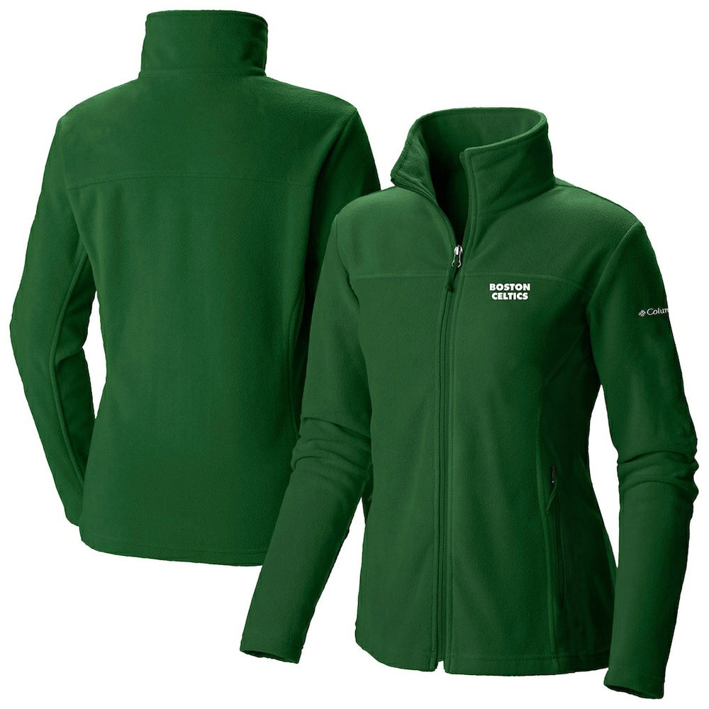 Boston Celtics Women's Give & Go II Fleece Full-Zip Jacket - Kelly Green | Columbia sale