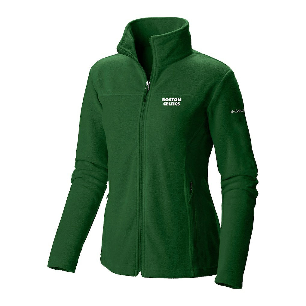 Boston Celtics Women's Give & Go II Fleece Full-Zip Jacket - Kelly Green | Columbia sale