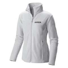 Sacramento Kings Women's Give & Go II Fleece Full-Zip Jacket - White | Columbia sale