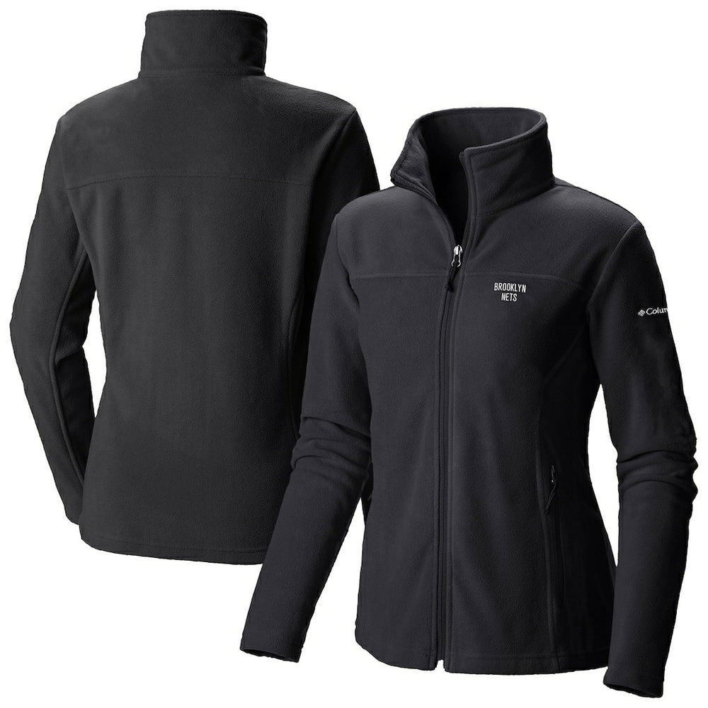 Brooklyn Nets Women's Give & Go II Fleece Full-Zip Jacket - Black | Columbia cheap