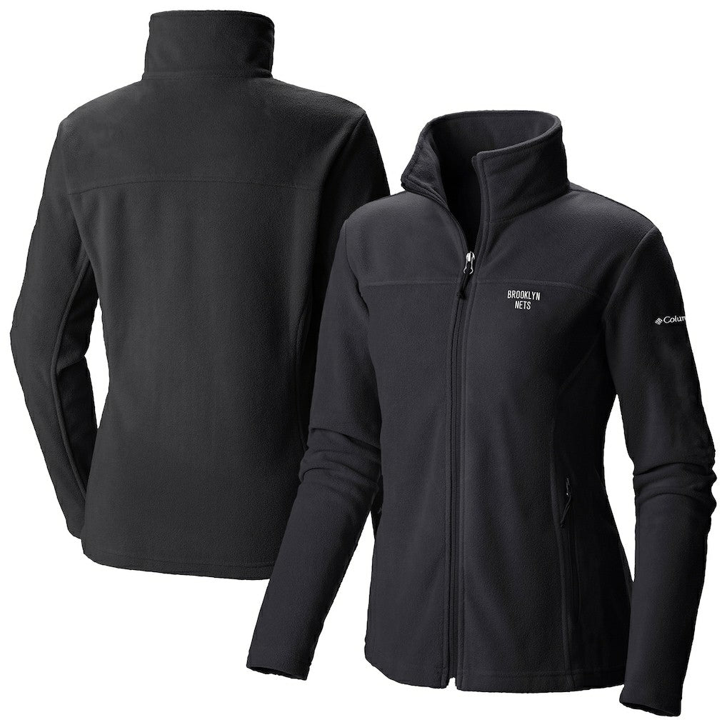 Brooklyn Nets Women's Give & Go II Fleece Full-Zip Jacket - Black | Columbia cheap