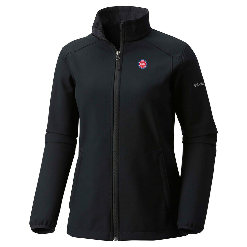 Detroit Pistons Women's Kruser Ridge III Softshell Jacket sale - Black | Columbia outlet