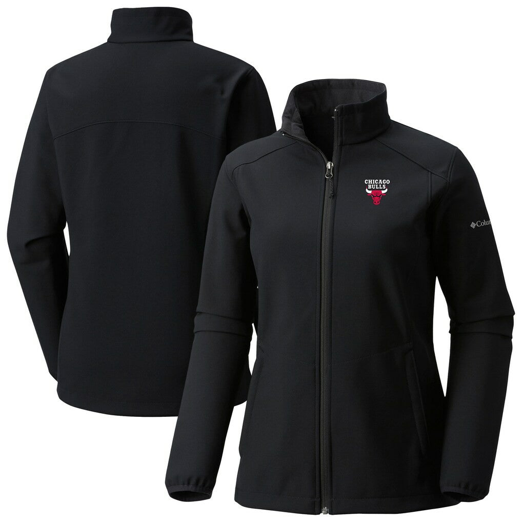 Chicago Bulls Women's Kruser Ridge III Softshell Jacket - Black | Columbia outlet