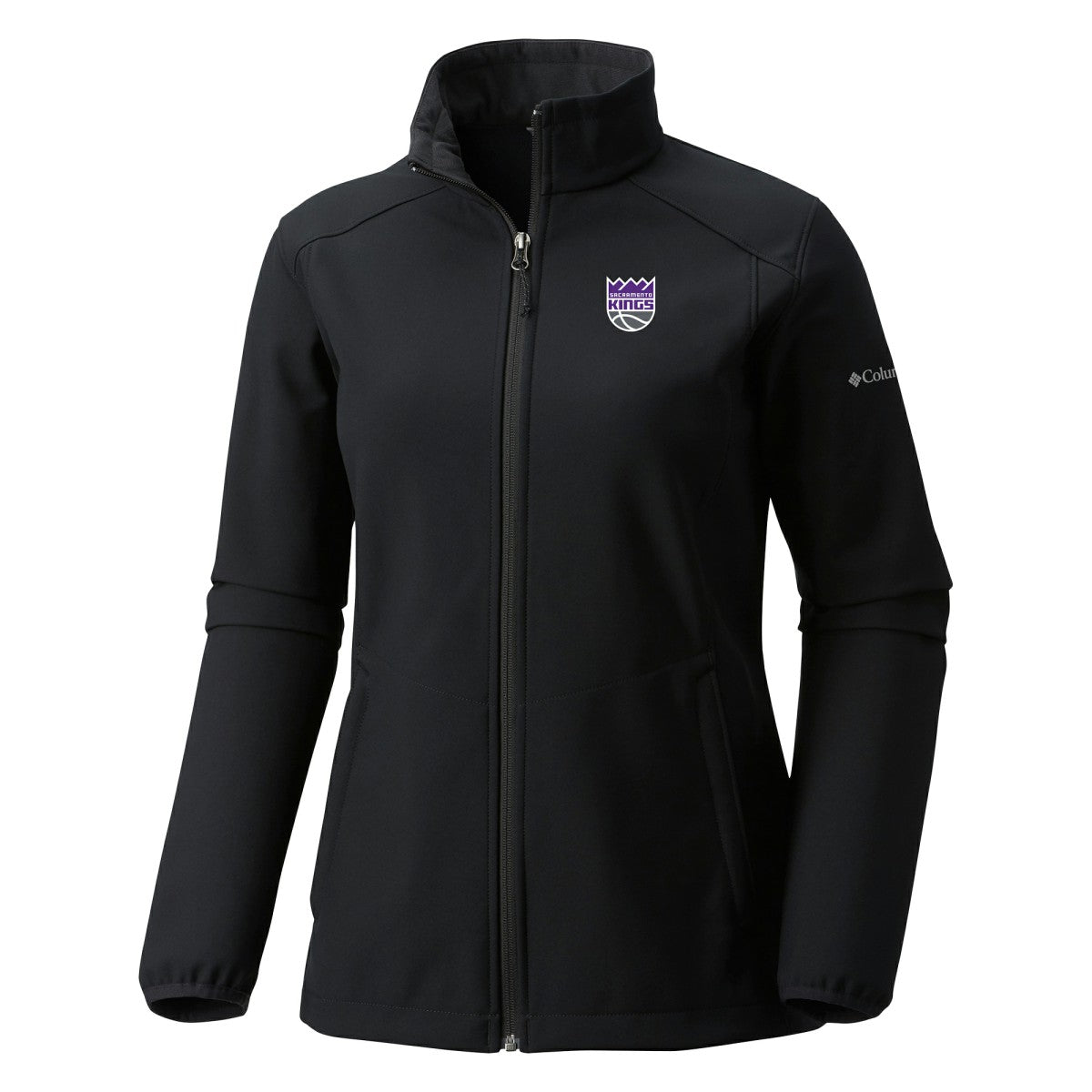 Sacramento Kings Women's Kruser Ridge III Softshell Jacket - Black | Columbia on sale