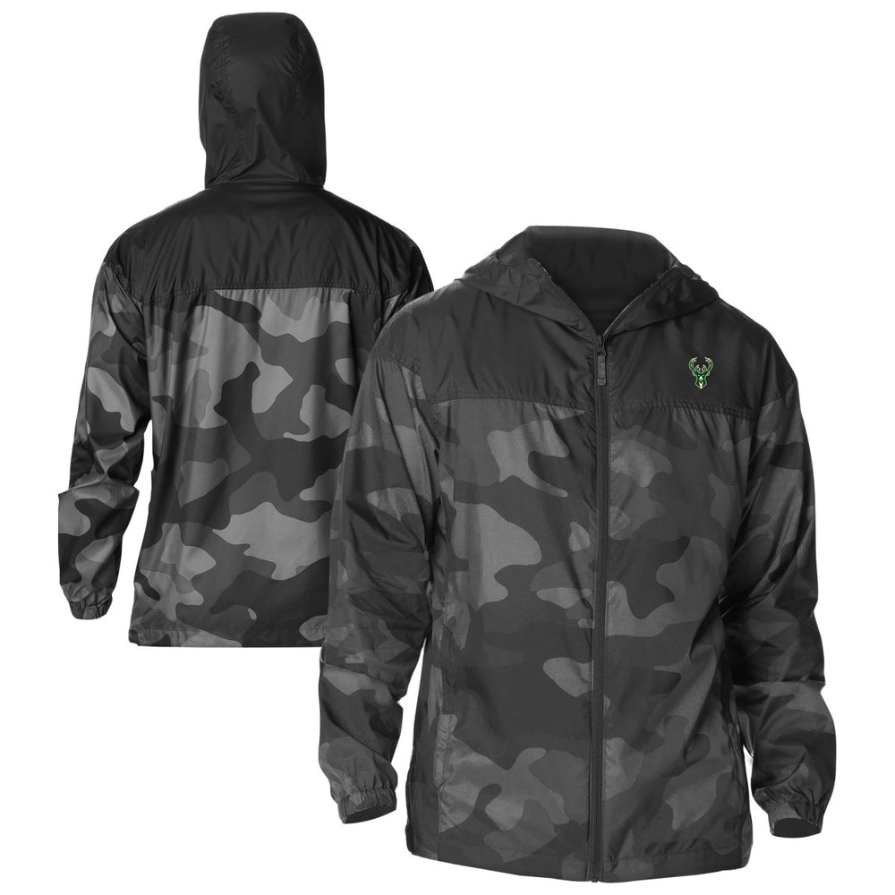Milwaukee Bucks Flash Challenger Windbreaker Jacket - Black | Columbia for sale