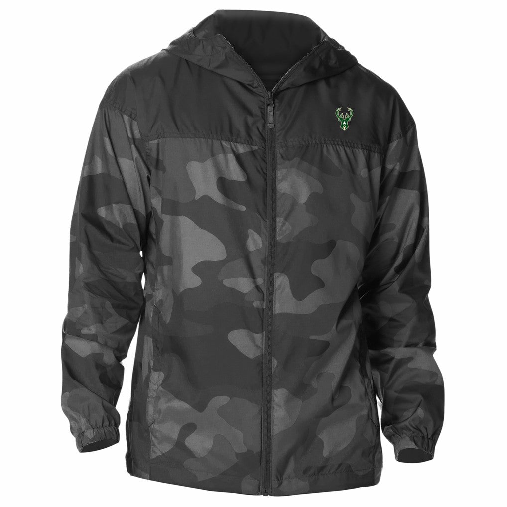 Milwaukee Bucks Flash Challenger Windbreaker Jacket - Black | Columbia for sale