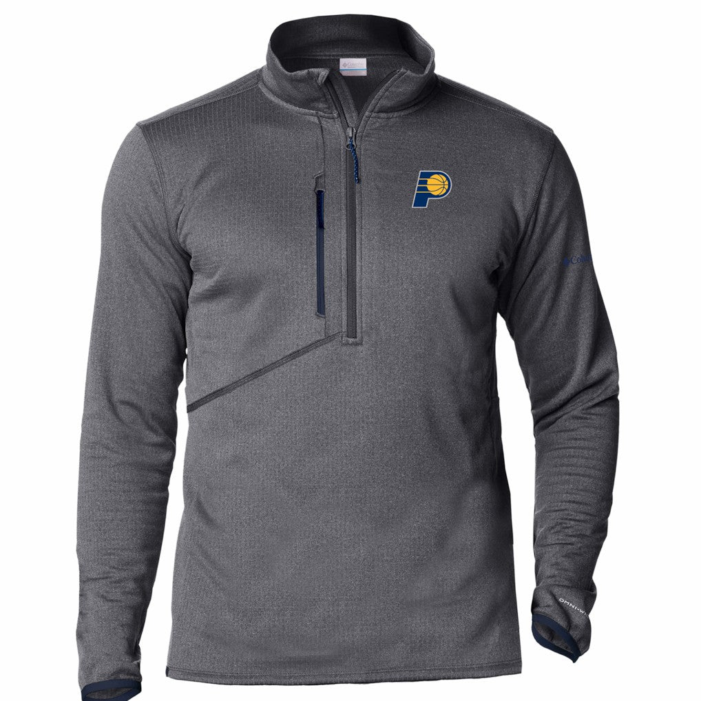 Indiana Pacers Park View Fleece Half-Zip Top - Navy | Columbia sale