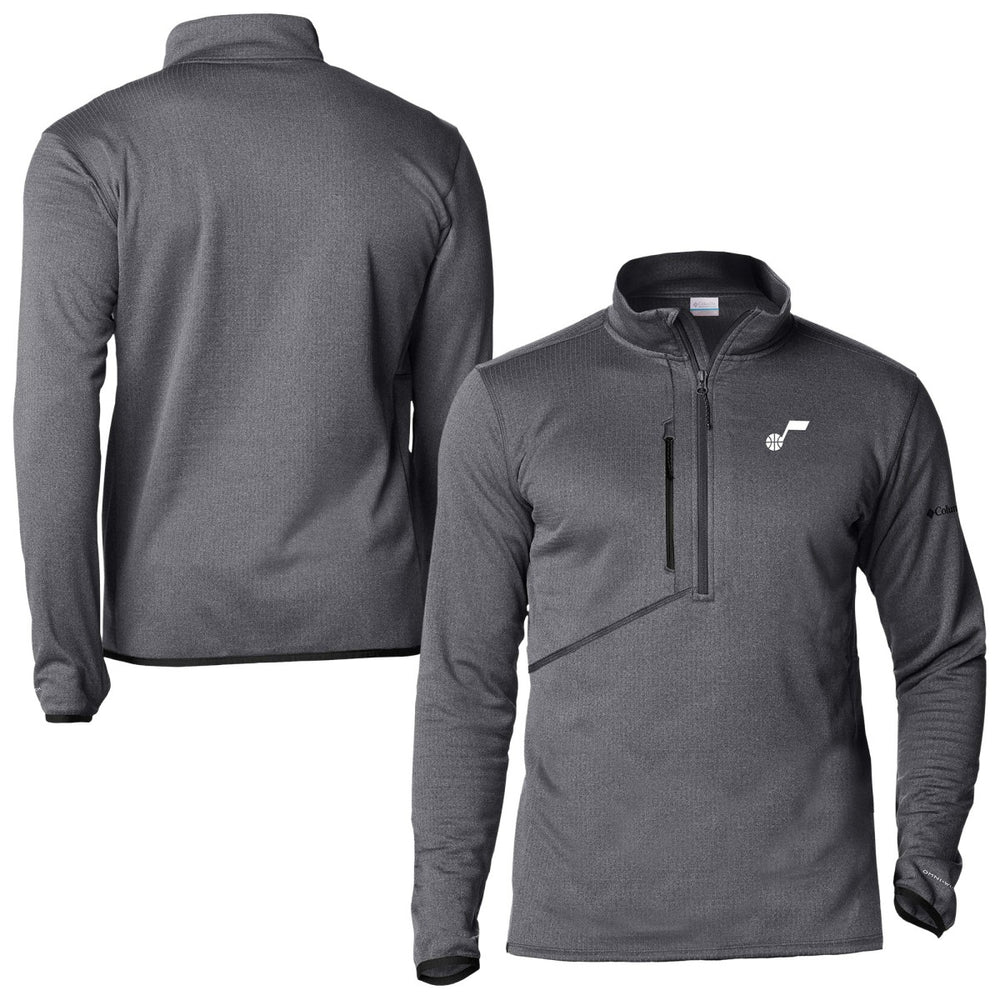 Utah Jazz Park View Fleece Half-Zip Top - Black | Columbia cheap