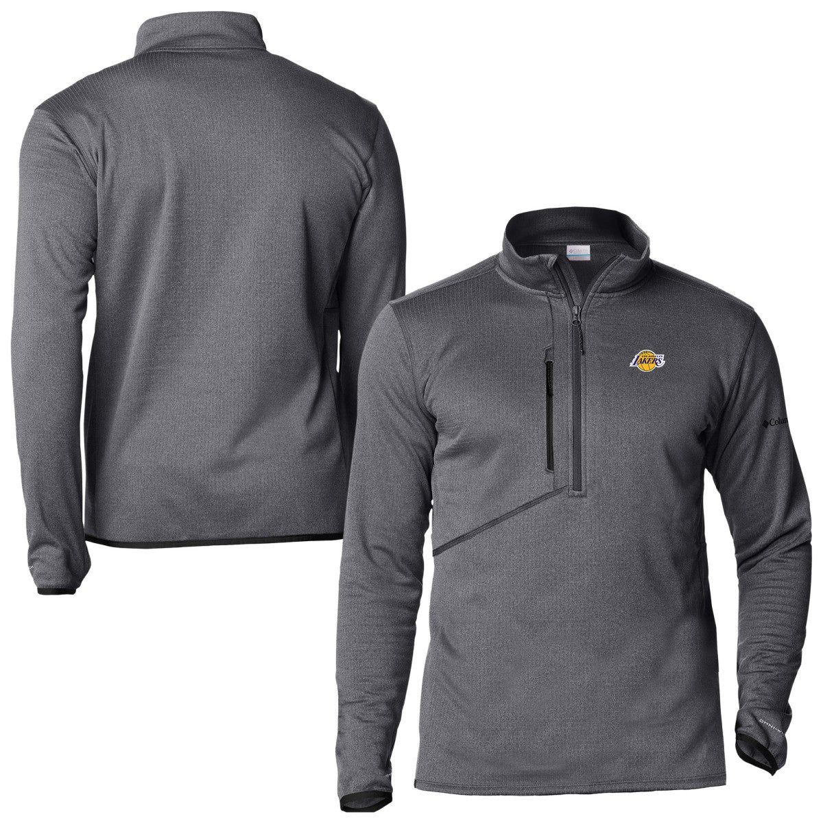 Los Angeles Lakers Park View Fleece Half-Zip Top - Black | Columbia on sale