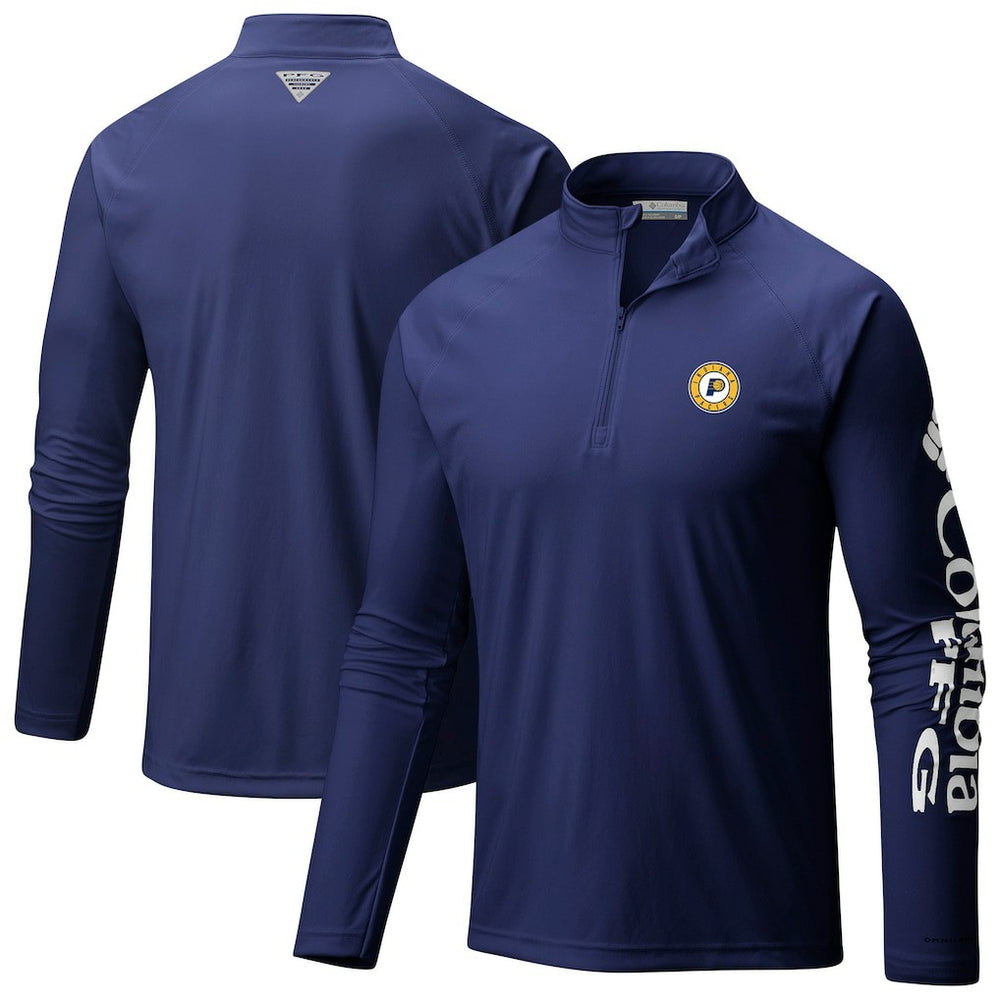 Indiana Pacers PFG Terminal Tackle Quarter-Zip Top - Navy | Columbia for sale
