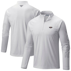 New Orleans Pelicans PFG Terminal Tackle Quarter-Zip Top - White | Columbia cheap