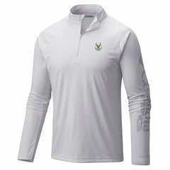 Milwaukee Bucks PFG Terminal Tackle Quarter-Zip Top - White | Columbia outlet