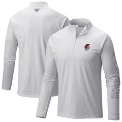 Portland Trail Blazers PFG Terminal Tackle Quarter-Zip Top - White | Columbia outlet