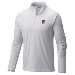 Portland Trail Blazers PFG Terminal Tackle Quarter-Zip Top - White | Columbia outlet
