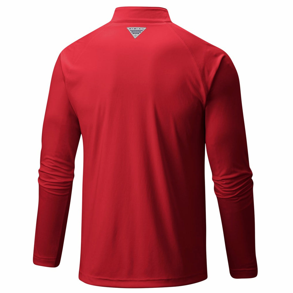 Portland Trail Blazers PFG Terminal Tackle Quarter-Zip Top - Red | Columbia online