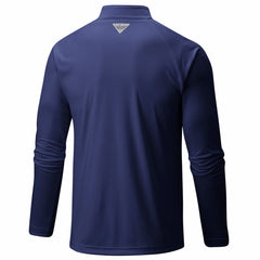 Minnesota Timberwolves PFG Terminal Tackle Quarter-Zip Top - Navy | Columbia sale