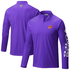 Phoenix Suns PFG Terminal Tackle Quarter-Zip Top - Purple | Columbia on sale