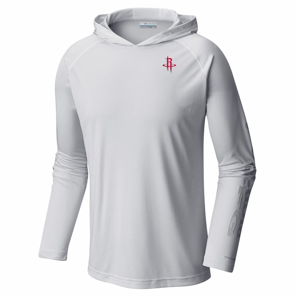 Houston Rockets PFG Super Terminal Tackle Hoodie sale - White | Columbia for sale