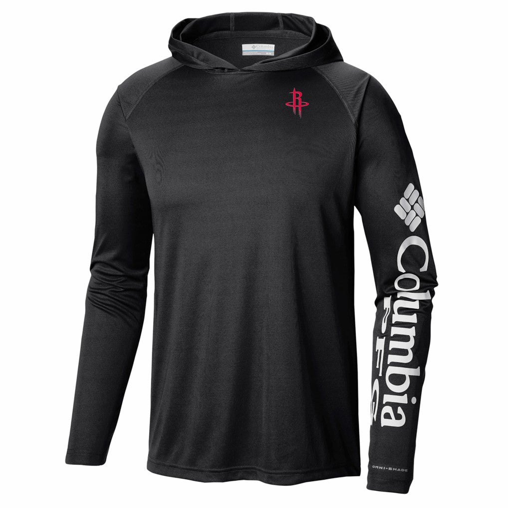 Houston Rockets PFG Super Terminal Tackle Hoodie sale - Black | Columbia on sale